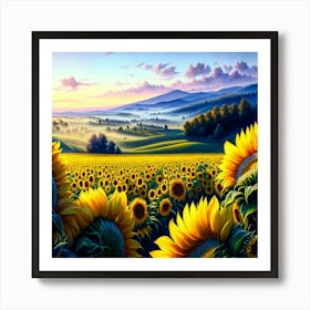 Sunflowers 2 Art Print