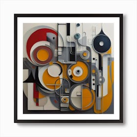 Abstract Painting 34 Art Print