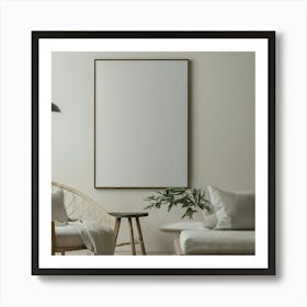 Modern Living Room Art Print