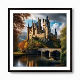 Harry Potter Castle 5 Art Print