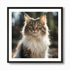 Coon Cat 7 Art Print