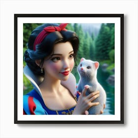 Disney Princess Snow White 💙 Art Print