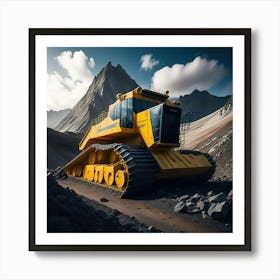 Buldozer Mountain (31) Art Print