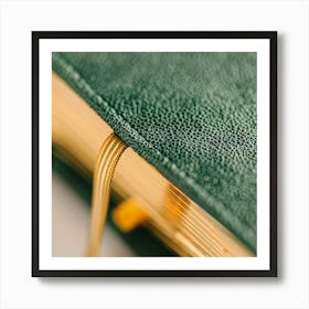 Close Up Of A Bible Art Print