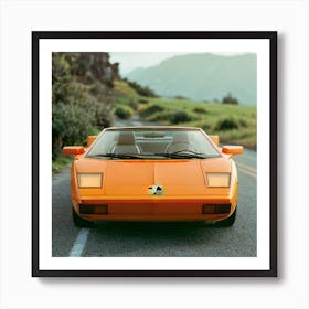 Lamborghini Aventador Art Print