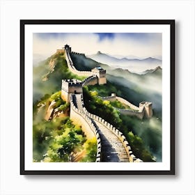 Great Wall Of China 1 Art Print