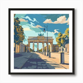 Brandenburg Gate 1 Art Print