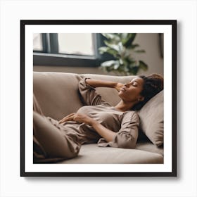 Maddies Mood Living Room Art print 3 Art Print