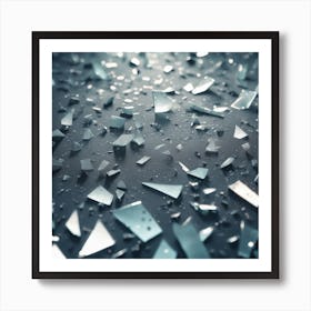 Shattered Glass 21 Art Print