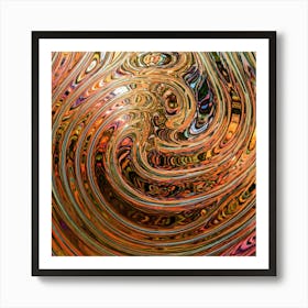 Swirling Swirls Art Print