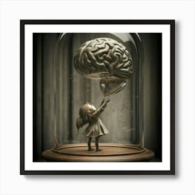 Girl With A Brain 1 Poster