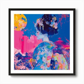 Geisha 17 Art Print