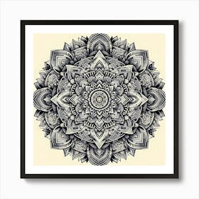 Mandala Art Print