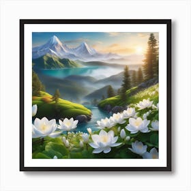 Lily Of The Valley 7 Art Print