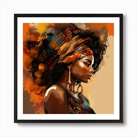 African Girl 2 Art Print