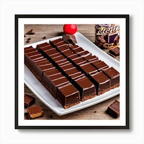 Chocolate Bars 1 Art Print