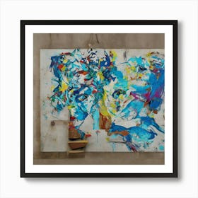 Abstract Painting 12 Art Print