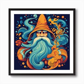 Wizard With A Beard Poster