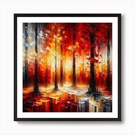 Autumn Forest 1 Art Print