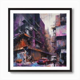 Hong Kong City Art Print