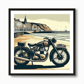 Scarborough, Yorkshire Vintage Travel Art Print