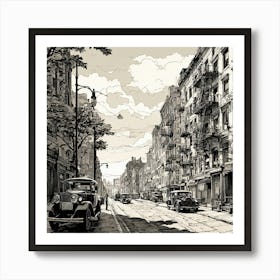 New York City Street Art Print