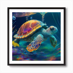 Sea Turtle Art Print