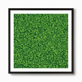 Green Leaves 2 Art Print