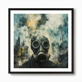 Gas Mask 3 Art Print