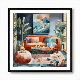 Living Room 127 Art Print