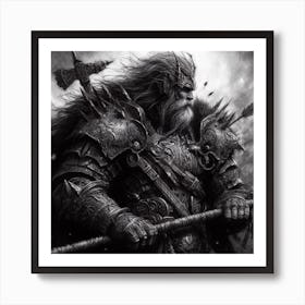 Dwarven King Art Print