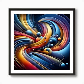 Abstract Painting 140 Art Print