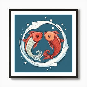 Koi Fish 1 Art Print