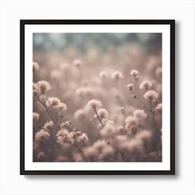 Field Of Flowers Art Print