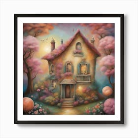 Fairytale House Art Print