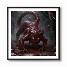 Demon Creature Art Print