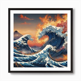 Great Wave Off Kanagawa Art Print