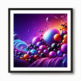 Abstract Painting 53 Poster