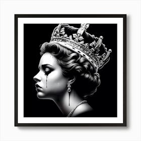 Queen Elizabeth Ii Art Print