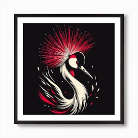 Crane 1 Art Print