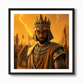 Egyptian King 15 Art Print