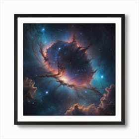 Nebula 5 Art Print