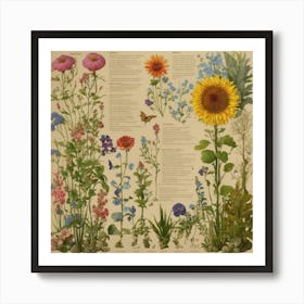 Wildflowers 2 Art Print