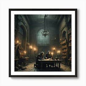 Dark Room Art Print