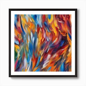 Abstract Painting 44 Art Print