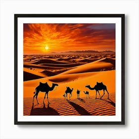 Sahara Desert, Africa 1 Art Print