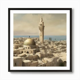 the city of Tripoli 1 Art Print