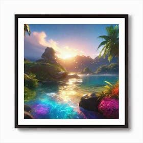 Tropical Paradise 15 Art Print