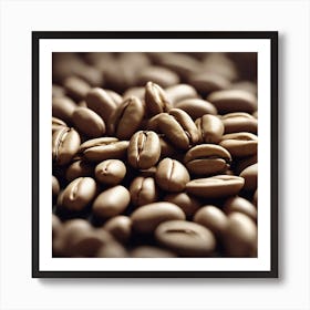 Coffee Beans 347 Art Print