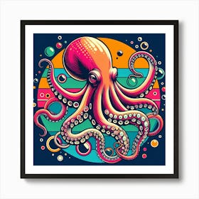 Octopus 1 Art Print